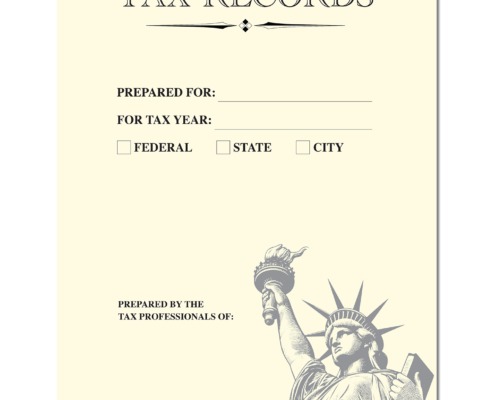 No Pocket Tax Folder-Liberty