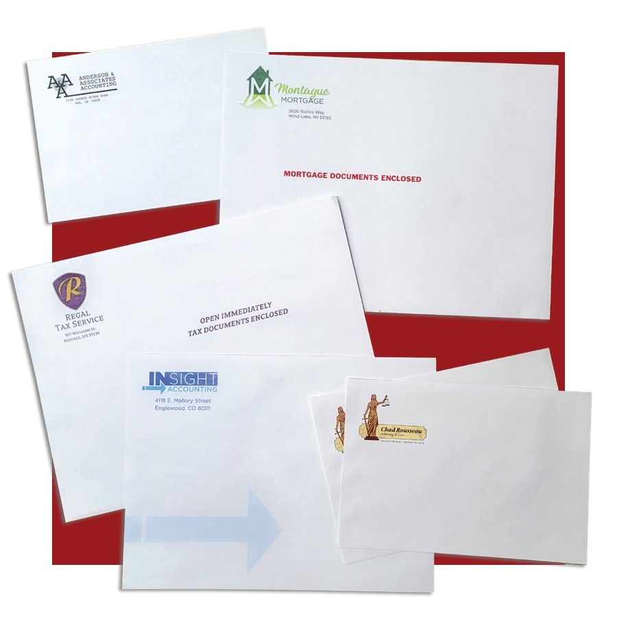 Custom Printed Large Envelopes, Direct from the Manufacturer - FoldersandEnvelopes.com