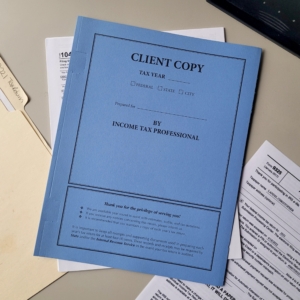 Client Copy Tax Return Covers with Side Staple Tabs Direct from the Manufacturer - FoldersandEnvelopes.com