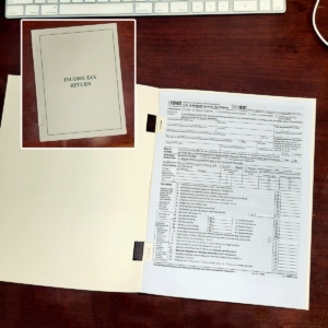 Client Income Tax Return Covers with Side Staple Tabs Direct from the Manufacturer - FoldersandEnvelopes.com